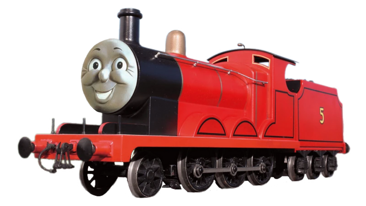 Rms First Red Engine James the red engine png by mrchoo111 on DeviantArt