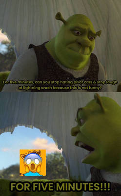 Shrek tell Jared0128 off for five minutes