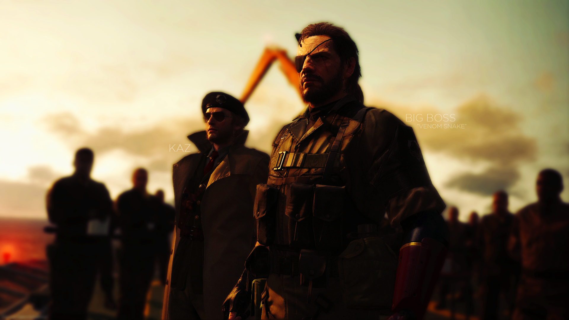 Venom Snake + Kaz Wallpaper