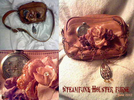 Steampunk Holster Purse