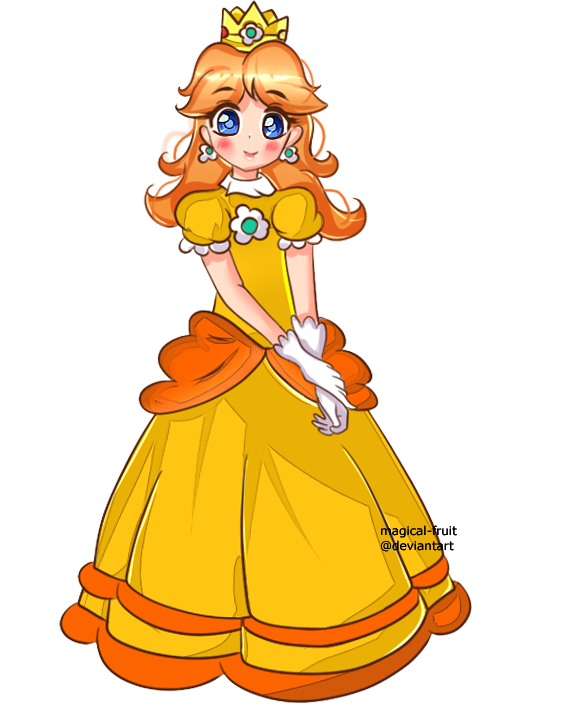 Princess Daisy by eloisesan on DeviantArt