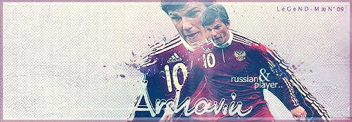 Andrei Arshavin Footy Sig.