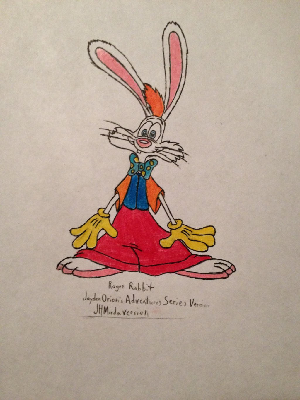 Roger Rabbit my version colored by JHMirda on DeviantArt