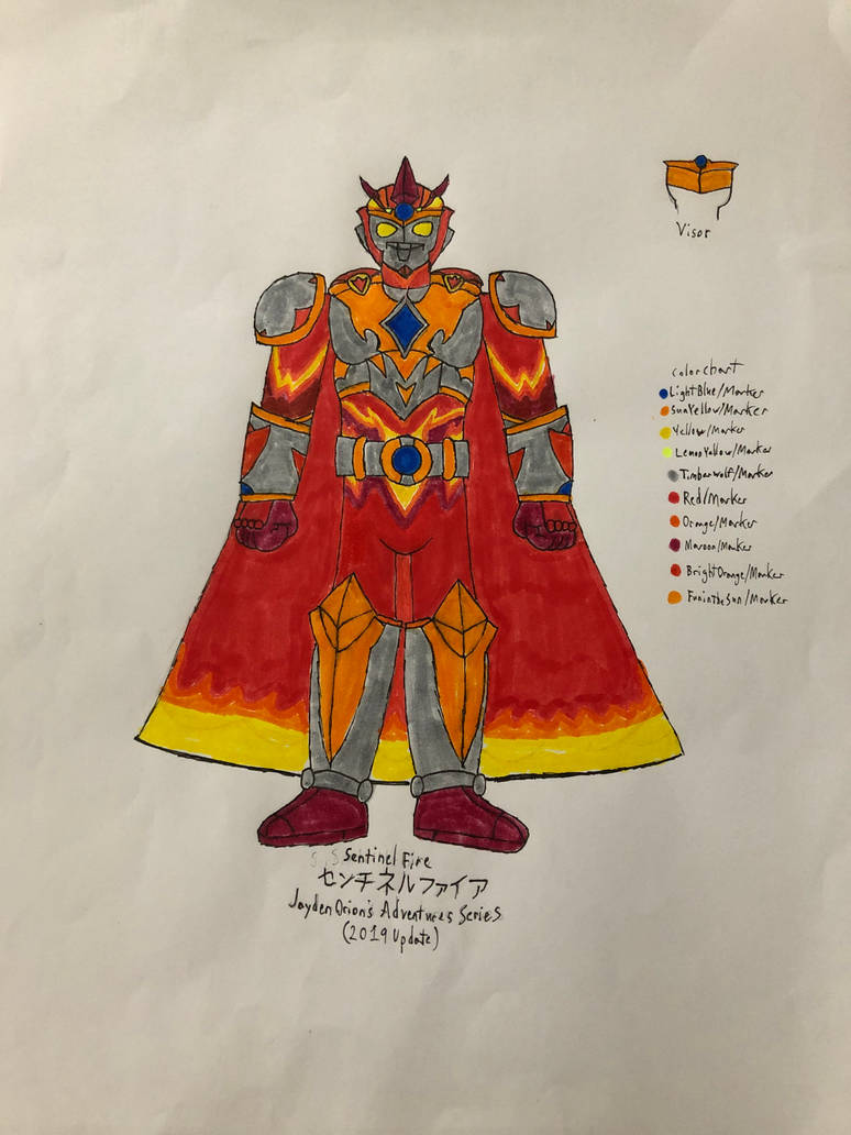 Sentinel Fire (2019 Update) by JHMirda on DeviantArt