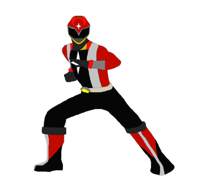 Sentai OC Ranger Red by JHMirda on DeviantArt