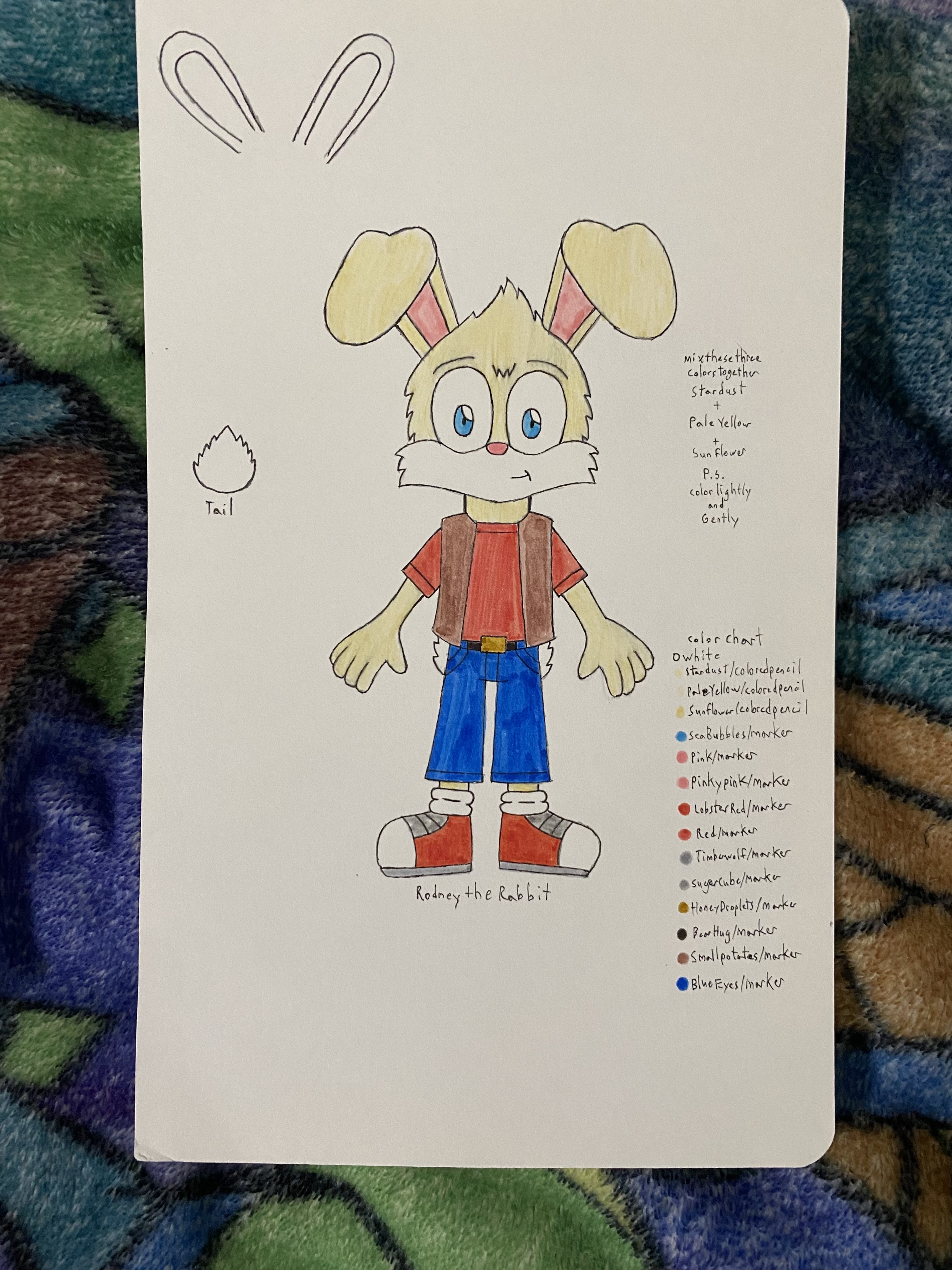 Rodney the Rabbit (Outfit Version Two) by JHMirda on DeviantArt