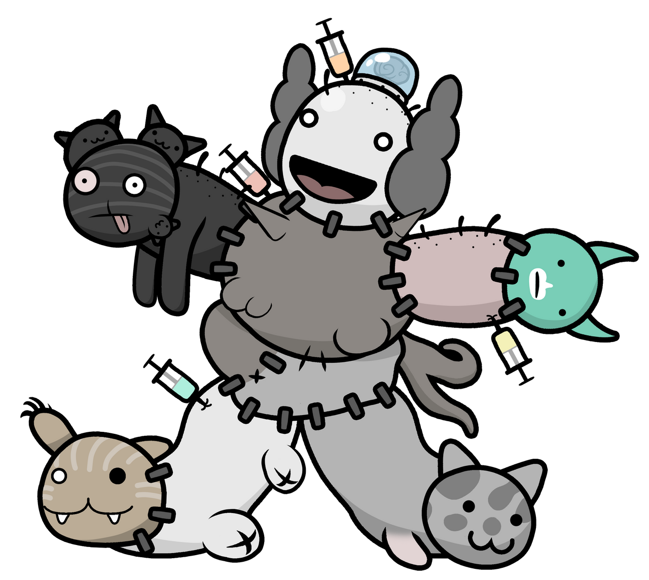 Scientists Lab Monster Msm Mewgenics Lab Monster by DayBanHeyMan on DeviantArt