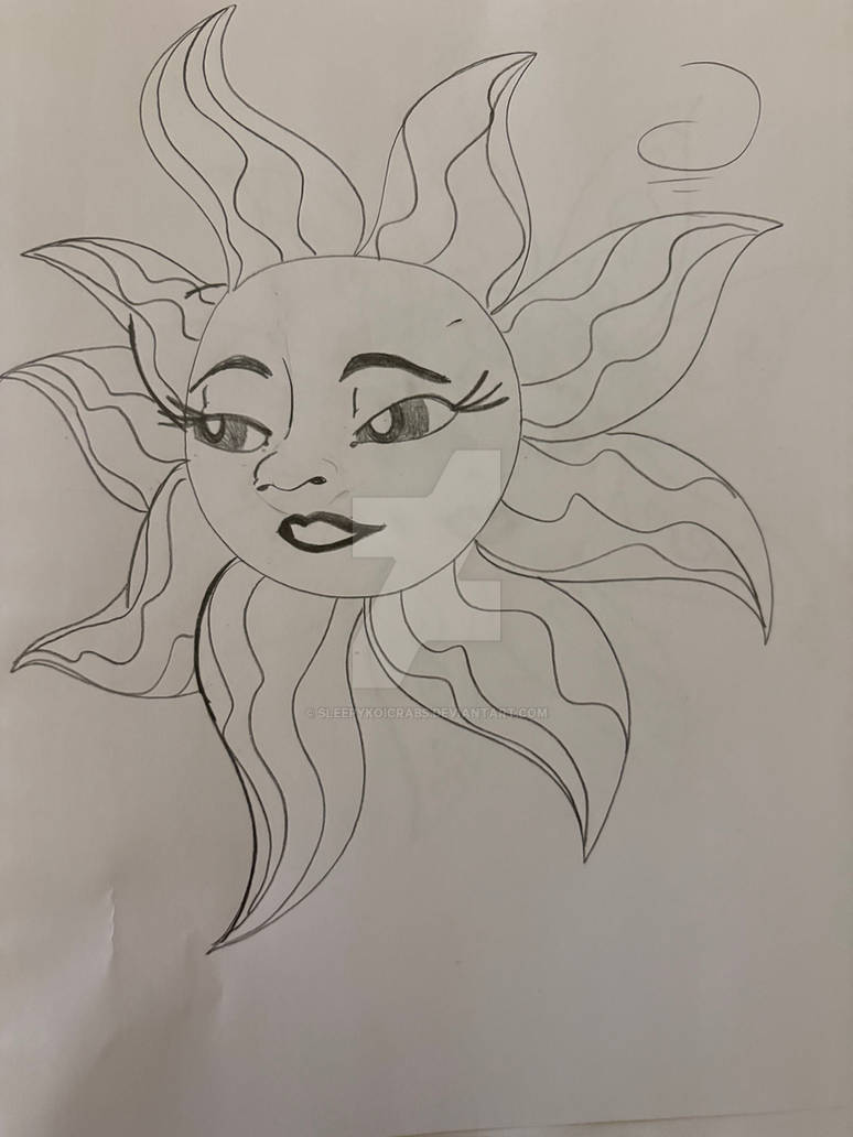 The sun by SleepyKoiCrabs on DeviantArt