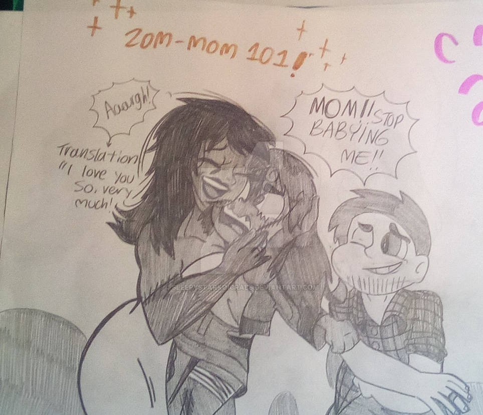 Azom Mother Zom-mom moment by SleepyStarkoiCrabs on DeviantArt