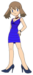 May Formal Outfit (Blue) by SerenaShowcase