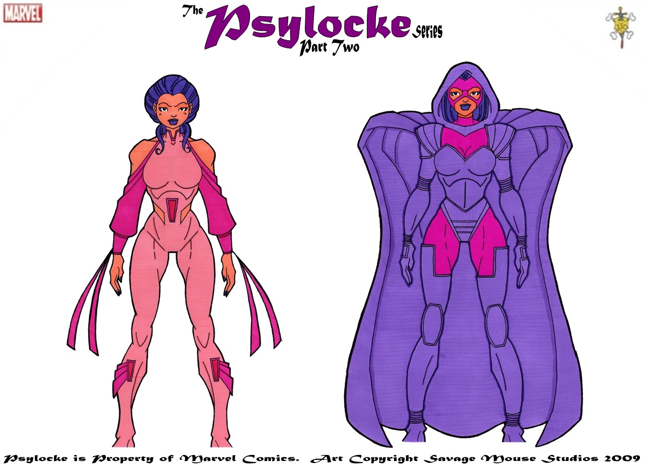 Psylocke Series: Part Two by SavageMouse