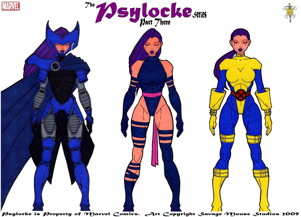 Psylocke Series: Part Three by SavageMouse