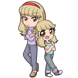 Amber and Kathleen Chibis