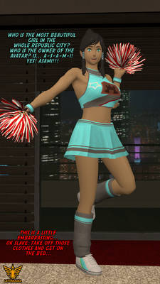 Korra - The Hypno Cheerleader