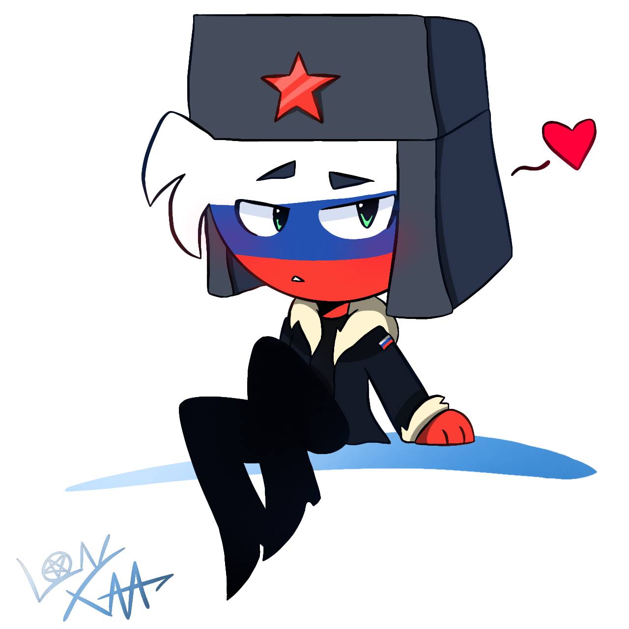 countryhumans russia | Sticker