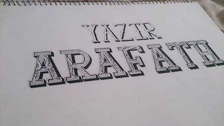 Lettering - Yazir Arafath