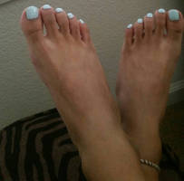  Icy Blue Pedicure!