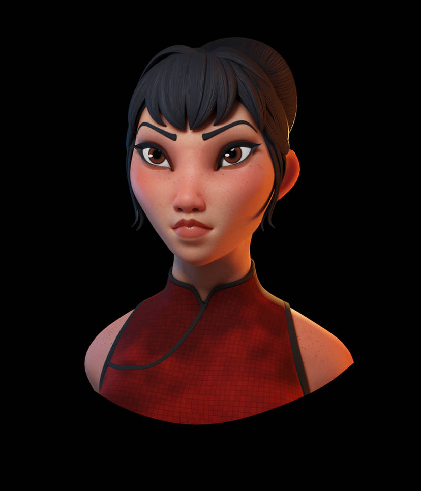 Female character by anovenkijkureda on DeviantArt