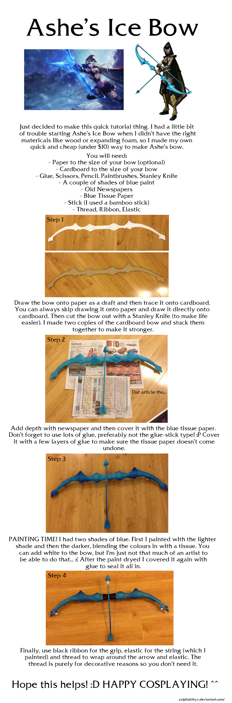 Ashe's Ice Bow Tutorial