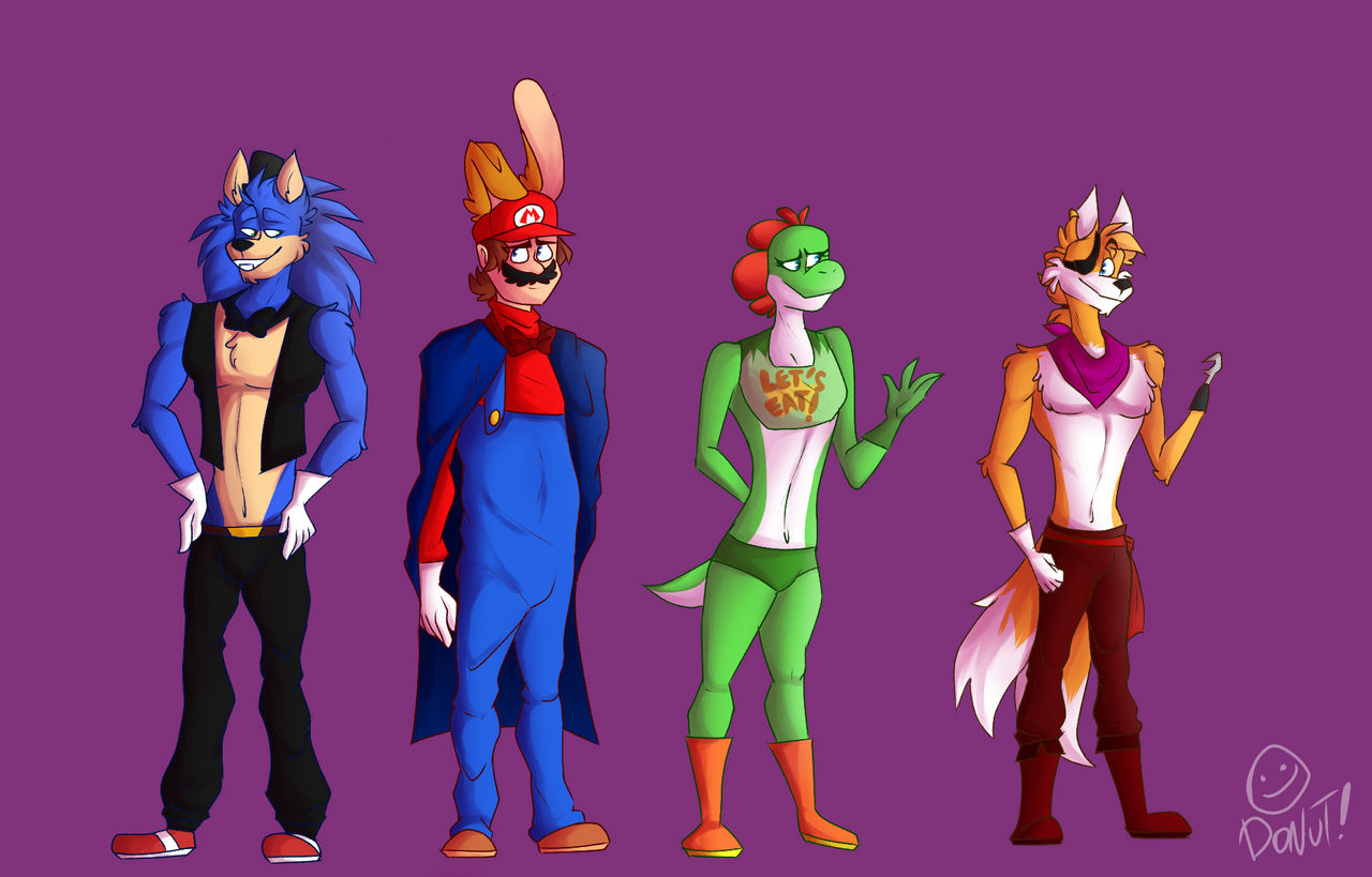 Fnas 1 characters! by TheDonutChannel6 on DeviantArt