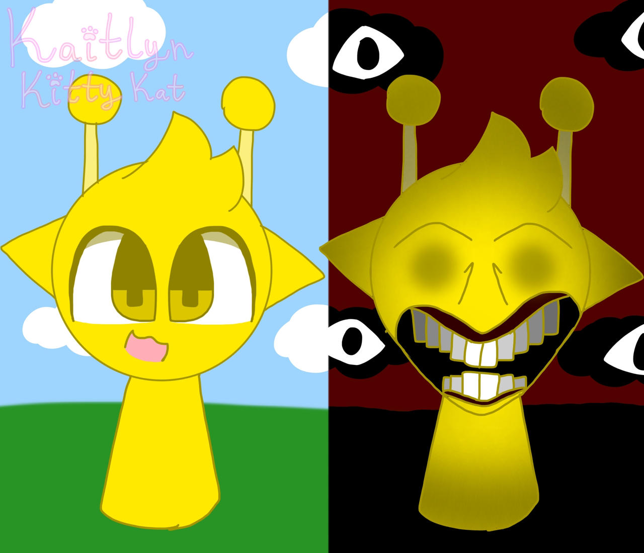 Simon (Normal and Horror) by kaitlynkitty13 on DeviantArt
