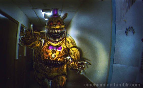 DeviantArt Fan Art on X: Nightmare Fredbear by ShinyhunterF #Games    / X
