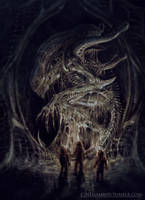 ALIEN: covenant, baby neomorph + SpeedPaint by ArtAG95 on DeviantArt
