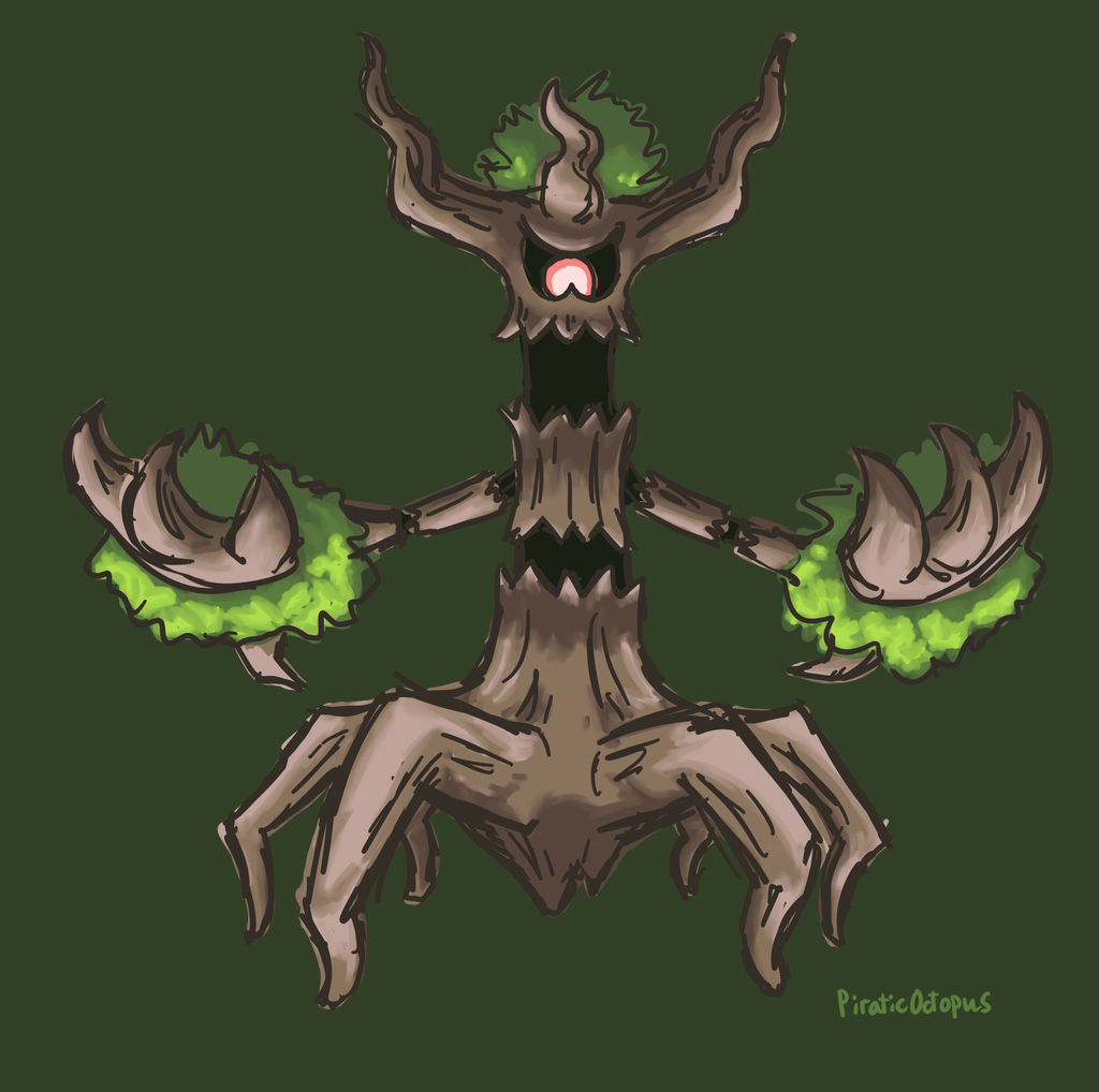 Devolution Trevenant Trevenant WIP by PiraticOctopus on DeviantArt