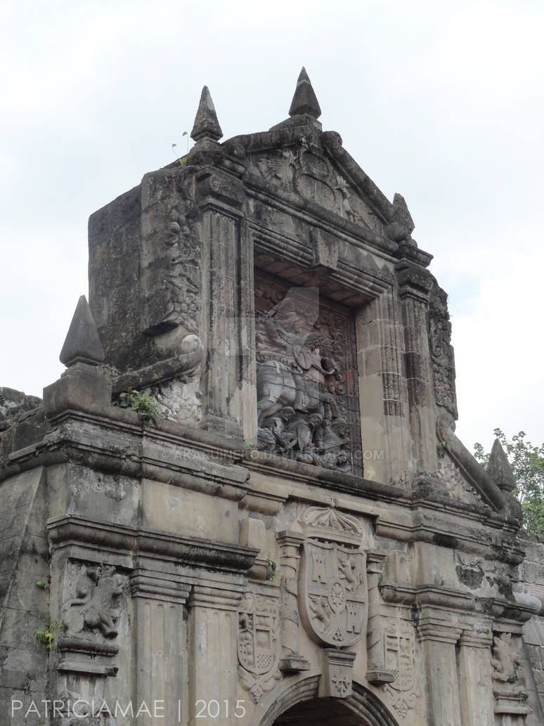 Intramusos Gate Fort Santiago Main Gate | Intramuros by akaruineko on DeviantArt