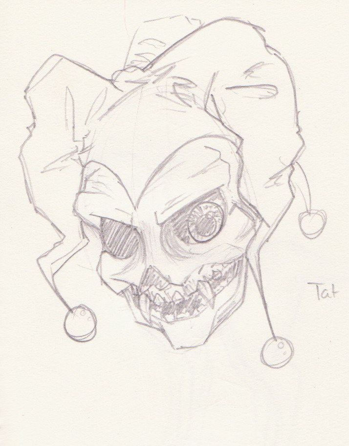 Joker skull