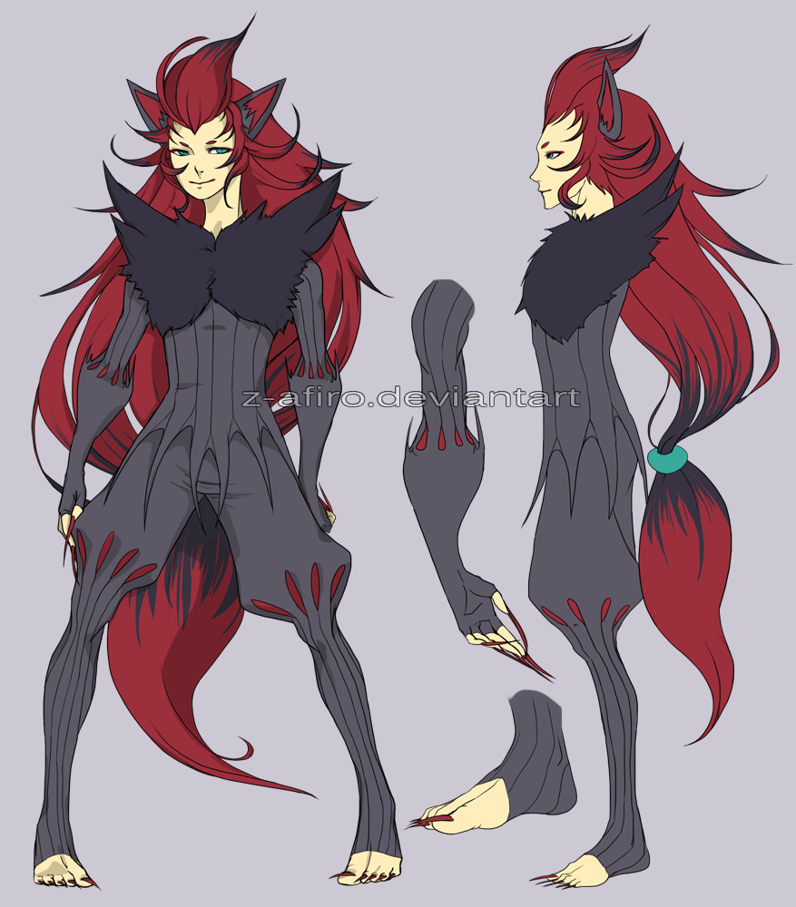 Kandata the Zoroark Gijinka