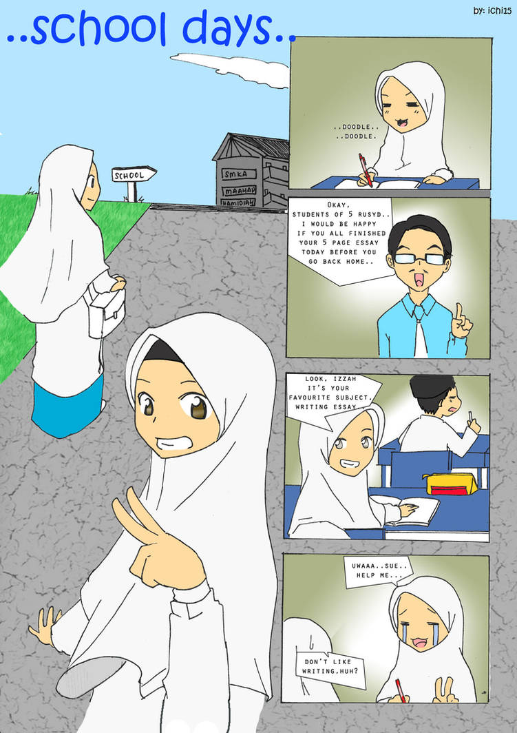 Comic Strip School Routine School days comic strip 1 by ichi-iltea15 on DeviantArt