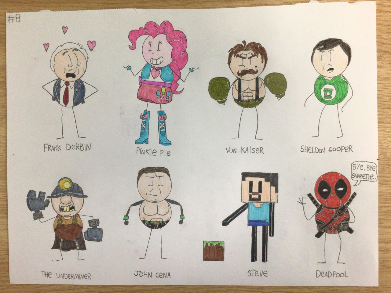 Sticker Man Characters Stickman-Style Characters #8 by PrewHay047 on DeviantArt