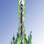 Flame Sword -green