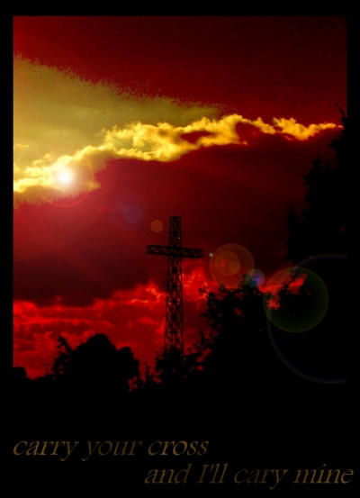 carry your cross by razorblade-666 on DeviantArt