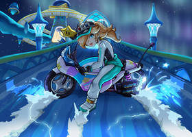 Rosalina ready for the collition
