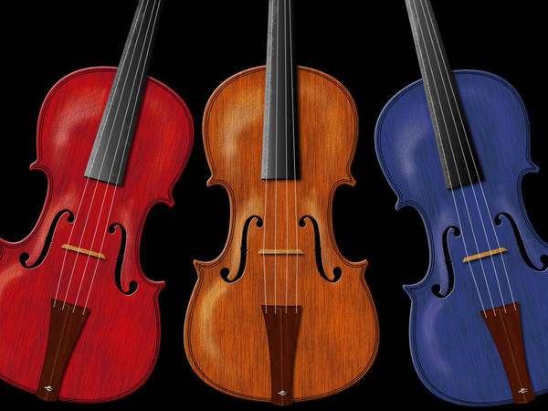 violins black