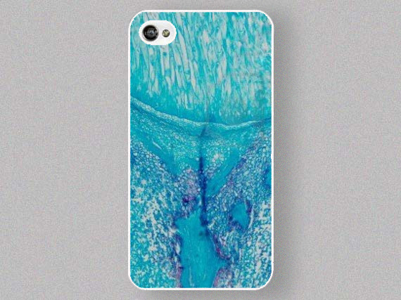 iPhone 4 Case, gift idea, blue, turquoise