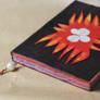 Passion fire and flower handmade Journal