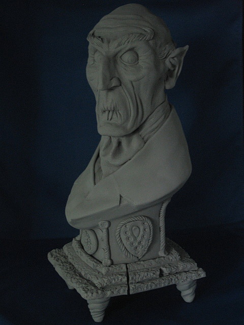 Nosferatu Bust by Blairsculpture on DeviantArt