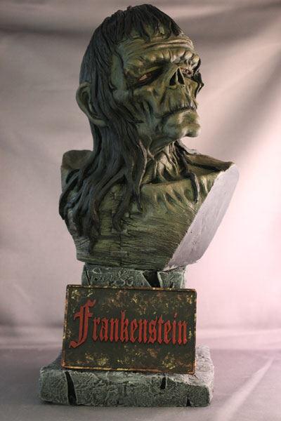 Wrightson Frankenstein Bust Finished!