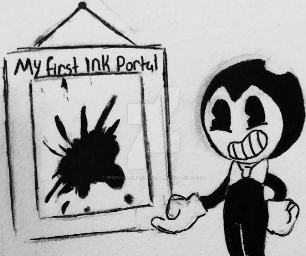 Day 1: Ink Blot by BendyantheSinMachine on DeviantArt