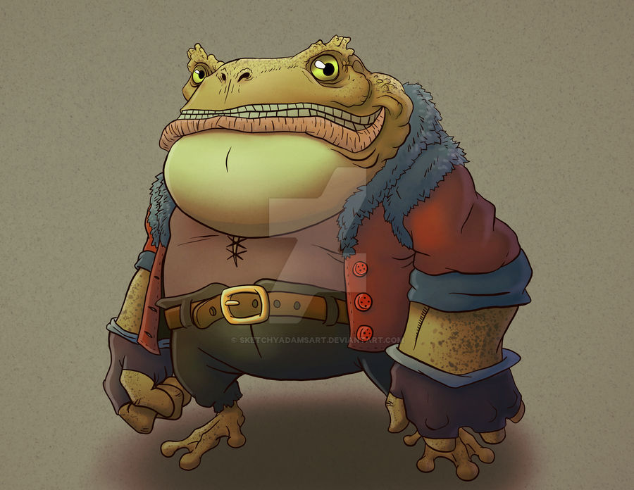 Mister Toad by sketchyadamsart on DeviantArt