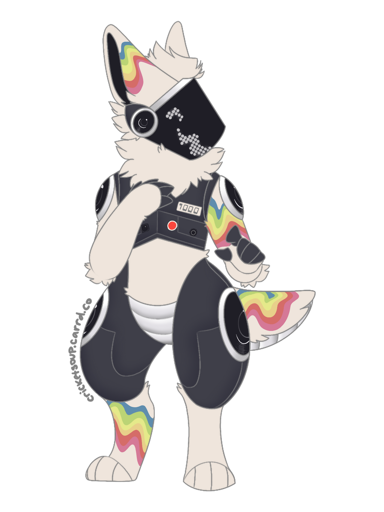Polaroid Inspired Protogen by FurlongNotEqualTo8 on DeviantArt