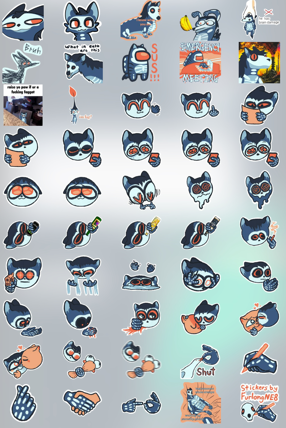 Sticky Sticker Deviantart All my stickers so far by FurlongNotEqualTo8 on DeviantArt