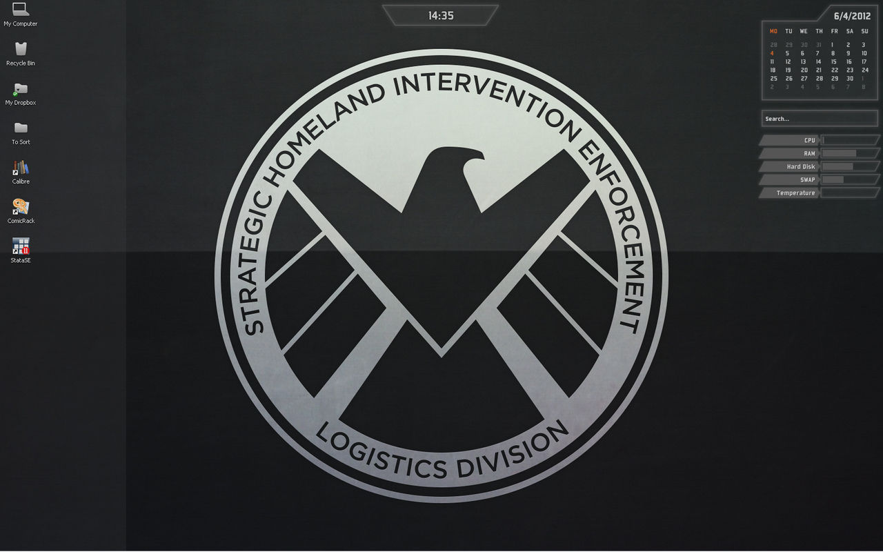 SHIELD UI Desktop by thatfangirl on DeviantArt