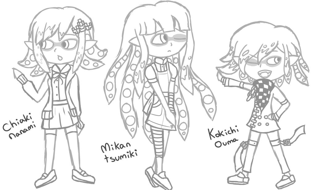 Danganronpa Inklings #1 by Guardinia on DeviantArt