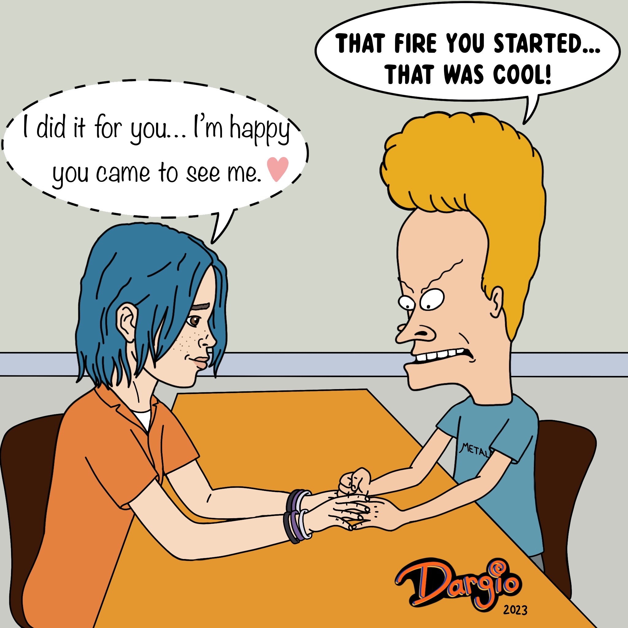 Beavis Boost Beavis goes to see Glennis pt. 2! by Dargio12 on DeviantArt