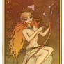 Nightfall - Spring:Art Nouveau ElfQuest