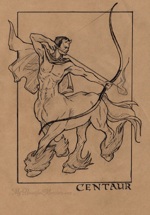 Centaur - Inktober 2016